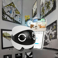 Robot Moniteur Sans Fil OEM pour Animaux de Compagnie, Contrôle par Application Intelligente, Vidéo 2K, Audio à Distance, Détection de Mouvement, Design LED Attrayant, Jouets Laser pour Chats/Chiens