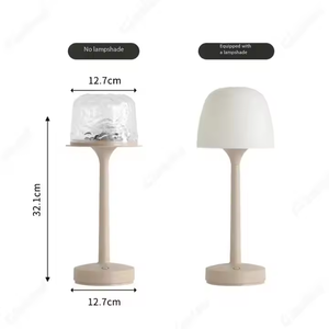 Modern High-Leg LED <strong>Table</strong> Lamp Romantic Night Projection Water Ripple Effect Remote Control Battery Operated Romantic Bedroom - Product Image 3