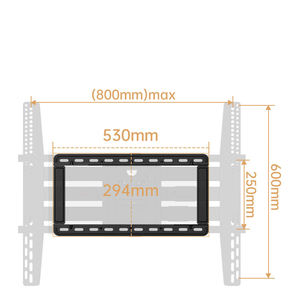 NB NEW SP5 Heavy Duty <span class=keywords><strong>TV</strong></span> Wall Mount <span class=keywords><strong>Double</strong></span> Arms Articulating Swivel <span class=keywords><strong>TV</strong></span> Wall Bracket for Most 75-110 inch LED LCD OLED <span class=keywords><strong>TV</strong></span> - Product Image 5