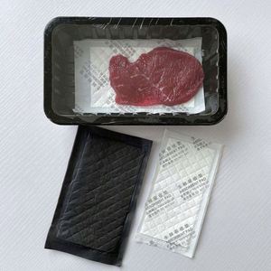 2026 White/Black Food Grade Absorbent Pad for <b>Meat</b> Fish <b>Poultry</b> Seafood Modified Atmosphere Trays for Household Use Soaker Pad - Product Image 5