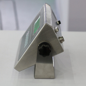 Indicateur de pesage <span class=keywords><strong>Yaohua</strong></span> XK315A1GB-3 à 6 chiffres avec écran LED vert et boîtier en acier inoxydable pour balance électronique à plateforme - Product Image 5