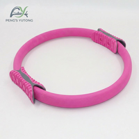 Anneau de Pilates en Fibre de Verre Multicolore à Double Poignée pour Arts Martiaux et Yoga – Accessoires et Équipements de Gros pour Usines