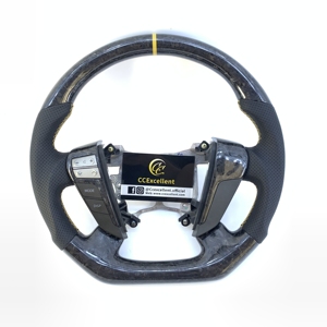 Volant en fibre d'arbone forgé pour Toyota Alphard/Vellfire 2011-2012/Toyota Crown 2013 - Product Image 1