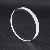 Lentille achromatique cémentée personnalisée de 50,8 mm, lentille doublet achromatique en verre optique pour la collimation des faisceaux laser