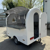 Bar à café, remorque à glaces, restaurant mobile, camion de restauration, remorque de nourriture, camion à pizza, équipement de cuisine entièrement équipé