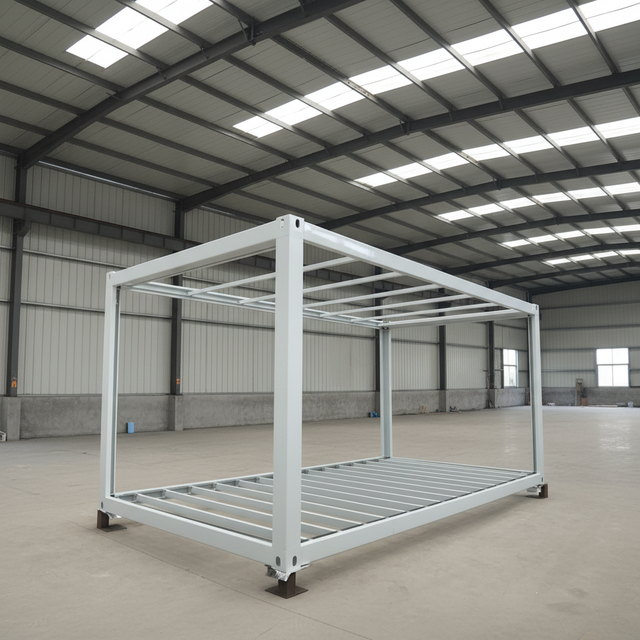 TOPPRE China Shipping Container Frames Prefabricated Detachable Container Homes Frame with Unique Style Flatpack Container House
