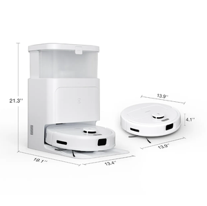 Nouveau robot aspirateur et serpillière autonettoyant ECOVACS DEEBOT N30 PRO Blanc - Product Image 6
