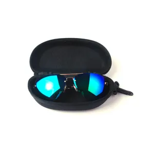 China Manufacturer Wholesale customized sunglasses case Eva zipper cases for sunglasses cover