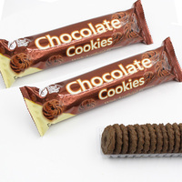 Petit-déjeuner collations halal Vente en gros Biscuits sucrés au lait ronds Biscuits et biscuits chips Biscuit