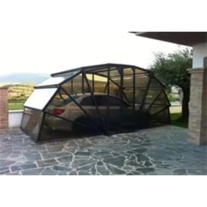 Auvent de voiture pliable de luxe, abri portable robuste et imperméable avec protection UV pour voiture, bateau, piscine et stockage - Product Image 4
