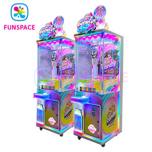 ตู้คีบตุ๊กตาหยอดเหรียญ Funspace Factory ขายส่ง ตู้เกมอาร์เคด 25 นิ้ว ตู้คีบขนม ตู้คีบของรางวัล ตู้คีบช็อกโกแลต - Product Image 1