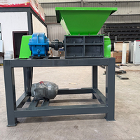 Déchiqueteur industriel à double arbre pour disques durs et cartes graphiques, broyeur de déchets électroniques, équipement de recyclage de cartes de circuits imprimés