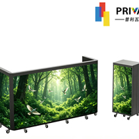 Mur vidéo LED intérieur à pas fin PRIVA P2.604, pliable et portable, haute définition pour studio de mariage