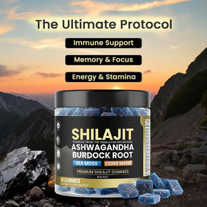 Caramelle Gommose di Shilajit Himalayano Biologico Puro, Integratore Vegano per il Cervello - Product Image 2