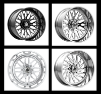 722auto Jantes forgées monobloc multi-rayons 19-23 pouces à concavité profonde 5x112 5x114.3 5x120 5x127 pour Mercedes GLS BMW X7 Range Rover
