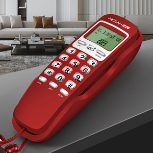 Telefono da Parete con Display ID Chiamante, Mini Telefono a Muro per Hotel e Bagno FICAN1040 - Product Image 2