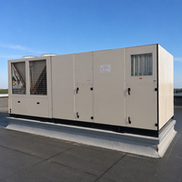Unité de climatisation commerciale RTU pour toiture, 208V 230V 460V Triphasé, 5/10/20 Tonnes de refroidissement pour centre de distribution