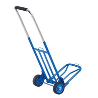 Chariot de livraison portable d'extérieur avec roues de chargement, petite remorque en acier pliable et traînante