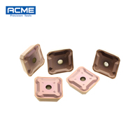 Plaquettes de fraisage carrées ACME SEKR pour CNC, modèles SEKR1203/1504 AFTN, pour chanfreinage et épaississement, en carbure indexable, OEM