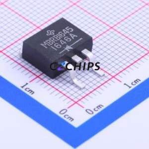Diodo Schottky Original y Nuevo MBRB1645-E3/81 TO-263AB(D2PAK), Componentes Electrónicos al por Mayor y Servicio BOM - Product Image 1