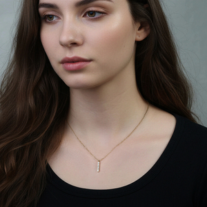 Collana Minimalista a Cuore Liscio in Acciaio Inossidabile Placcato Oro Lucido, con Ciondolo Amore e Catena a Maglia, Gioielli Artigianali Impermeabili - Product Image 6