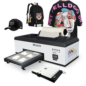 เครื่องพิมพ์เสื้อยืดดิจิตอล Soan Digital A3 แบบฟิล์ม PET สำหรับพิมพ์สิ่งทอ เครื่องพิมพ์ฟิล์ม PET แบบ DTF ความกว้าง 30 ซม. พร้อมหัวพิมพ์ R1390 - Product Image 1