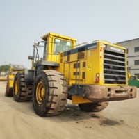 Chargeuse sur pneus KOMATSU WA600-3 d'origine japonaise à prix abordable, bon état, faible nombre d'heures de fonctionnement, moteur et boîte de vitesses d'occasion