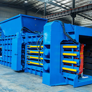 Compacteur <span class=keywords><strong>de</strong></span> déchets entièrement automatique avec contrôle intelligent, adapté aux centres <span class=keywords><strong>de</strong></span> recyclage, machine <span class=keywords><strong>de</strong></span> pressage hydraulique horizontale durable - Product Image 2