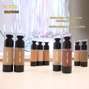 <span class=keywords><strong>Corrector</strong></span> Líquido de 9 Colores de Marca Privada, Control de Grasa, Resistente al Agua, Blanqueador de Poros, Base de Maquillaje Facial, Logotipo Personalizado, Tubo Negro, Marca OEM - Product Image 1