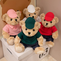 Polo en peluche Ourson avec logo personnalisé en polyester et coton PP