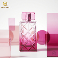 Botol Parfum Kaca Bentuk Unik Khusus, Wadah Parfum Kosong Dengan Tutup Logam Kustom Grosir