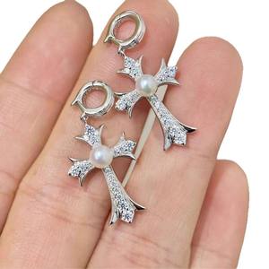 31279DIY Accesorios de Perlas, Colgante de Plata S925 para Mujer, Base Vacía para Perlas de 6-8mm, Precioso Colgante de Moda con Patrón de Animales - Product Image 5