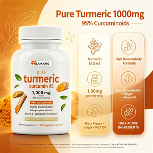 Cápsulas de Cúrcuma con Curcumina al 95%, 1000mg, con <span class=keywords><strong>Pimienta</strong></span> <span class=keywords><strong>Negra</strong></span>, Jengibre y Aceite MCT, Alta Absorción, Marca Privada - Product Image 2