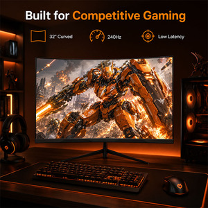 Moniteur LCD économique de 32 <span class=keywords><strong>pouces</strong></span>, 240 Hz, écran de bureau professionnel, Full HD 1080p, ports VGA et HDMI, écran d'ordinateur <span class=keywords><strong>pas</strong></span> <span class=keywords><strong>cher</strong></span> pour étudiants - Product Image 5