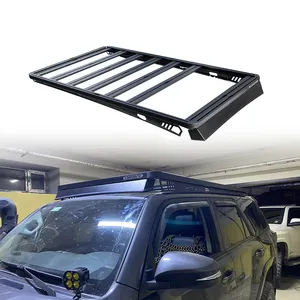 Aleación de aluminio 4th Gen 4runner portaequipajes Universal para techo de coche cesta portaequipajes para techo de coche para 4runner