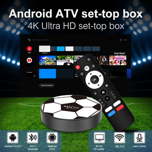 Prix usine Tvbox Android 12 ATV Box <span class=keywords><strong>Allwinner</strong></span> <span class=keywords><strong>H313</strong></span> 2GB 16GB Quad-core <span class=keywords><strong>CPU</strong></span> Wifi6 Quad 4K haute vitesse Internet TV Voice BOX - Product Image 3