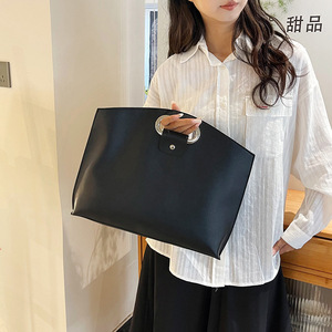 Nuevo Maletín Premium de PU para Mujer, Bolsa para Portátil de Gran Capacidad, Bolsa de Trabajo para Oficina y Viajes - Product Image 5