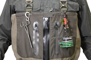 Hommes Pêche à la mouche Respirant Ripstop Bas Botte Pied Pêche Chasse Waders Léger Gris Poitrine Wader - Product Image 3