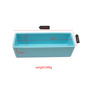 Molde Grande de Silicona para Hacer Jabón con Tapa, Molde Rectangular de Resina Epoxi de 1300 ml, Moldes para Hornear Pasteles - Product Image 2