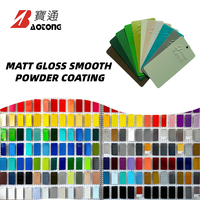 Revêtement en poudre polyester BAOTONG mat, non réfléchissant, résistant aux rayures, résistant à l'usure, anti-traces de doigts, couleur stable