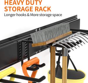 Utilisé derrière des portes ou sur des murs 15 épaisseur de fil multi-usages mangeur d'herbe meilleur outil cintres <span class=keywords><strong>brouette</strong></span> cintre pour <span class=keywords><strong>garage</strong></span> - Product Image 5