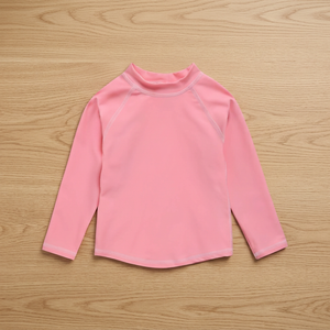 T-shirt de surf à manches courtes/mi-longues, col haut, protection solaire UV UPF 50+, compression respirante, personnalisé, rashguard BJJ pour enfants - Product Image 1