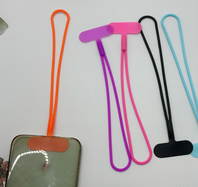 YDS Cell Phone Strap for Phone Cases Easy Stall Silicone Phone Lanyard Finger Ring Home Organizer Strap