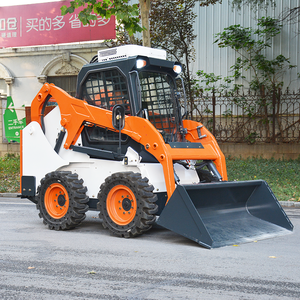 सस्ते स्किड स्टीड डीजल लोडर बाल्टी अलग-अलग अटैचमेंट स्किड स्टीड लोडर - Product Image 2