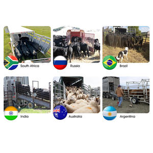 3 ejes animales ganado 60 toneladas ganado ovejas pollo transporte valla lateral camión de carga semirremolque precio para la <span class=keywords><strong>venta</strong></span> - Product Image 6