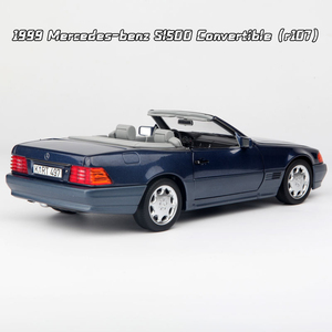 <span class=keywords><strong>Voiture</strong></span> moulée sous pression <span class=keywords><strong>Norev</strong></span> <span class=keywords><strong>1</strong></span>:<span class=keywords><strong>18</strong></span> 1999 SL500 voitures Convertible en alliage métallique pour Collection - Product Image 4