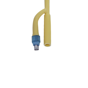 ทิ้งหมัน100% ซิลิโคนเคลือบ <span class=keywords><strong>Foley</strong></span> สายสวนสองทางมาตรฐานประเภท Fr12-30ยาง/วาล์วพลาสติก390-400มิลลิเมตร - Product Image 3