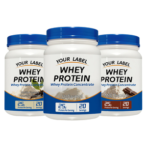 Personnalisé 20g de concentré de protéines de lactosérum nourri à l'herbe formule de renforcement musculaire poudre de gain de poids - Product Image 1