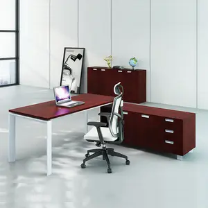 Mesa de escritório estilo l, mesa de escritório moderna para casa