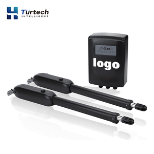 Motor cửa xoay Turtech 400KG, kiểu piston dẫn động trục vít, tự động mở cửa đôi SWG-C-400-DC - Product Image 1